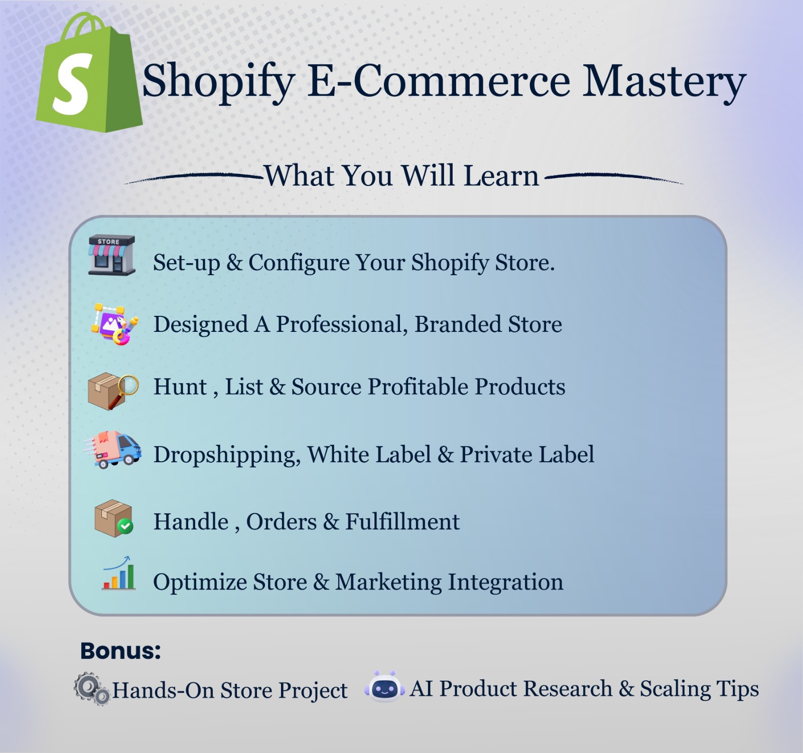 Advance Local E-Commerce